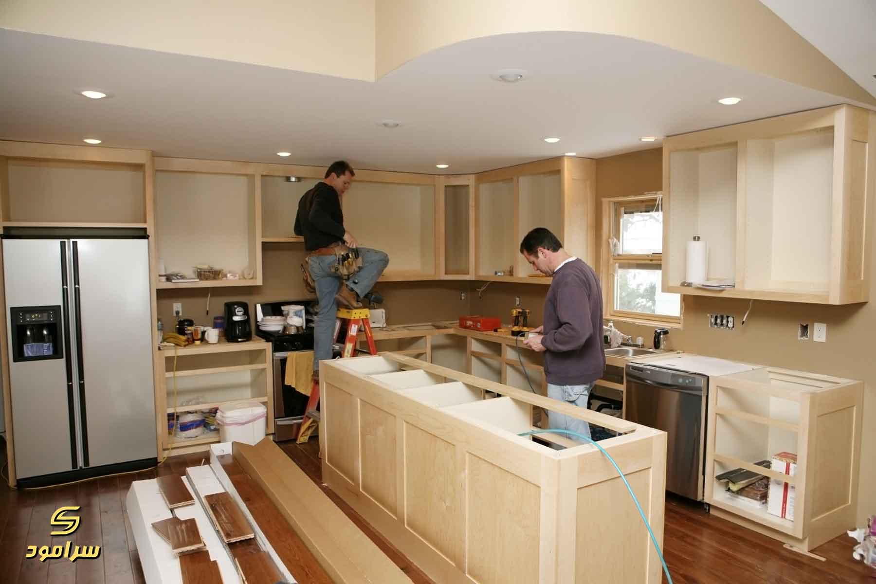 بازسازی آشپزخانه